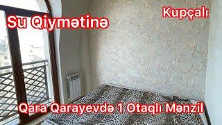 Su Qiymətinə Yeni tikili bina evi satılır Qara Qarayevdə təmirli və əşyalı\ qiymət 77.000 Azn