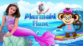 We're Going on a Mermaid Hunt | Brain Breaks for Kids | Kids Songs