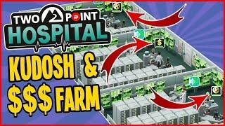 Kudosh & $$$ Farm + 100% Research!! - Two Point Hospital Gameplay #20 (Full Release)