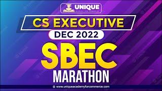 CS Executive Dec 2022 | SBEC Marathon