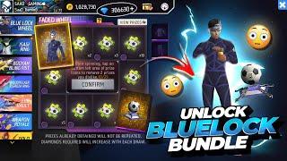 New Faded Wheel Event Free Fire | Unlock Bluelock Bundle | Ff New Event Today | Free Fire New Event