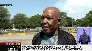 EFF National Shutdown | Security cluster in Mpumalanga ready to safeguard citizens