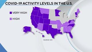 COVID cases spiking across the country