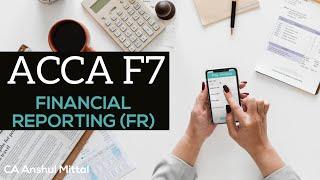 ACCA F7-FR - Financial Reporting - Chapter 1 - Introduction to Published Accounts with Spreadsheet