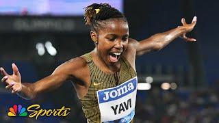 Yavi takes aim at WORLD RECORD in epic finish to Rome steeplechase | NBC Sports