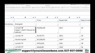 Tablepress Tutorial: How to add a link into a field