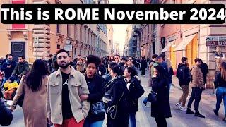 Rome Italy, This is Rome, Rome Walking tour, Rome in November 2024