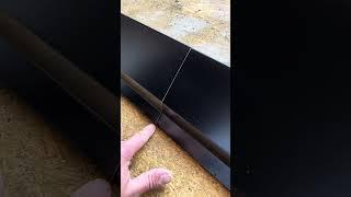 How to Join Trim on Metal roof for a clean finish! Part 2  #metalroofing #barndominium #roofing