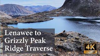 Awesome hike near A-basin,  Solo Ridge Traverse from Lenawee Peak to Grizzly Peak in Colorado!