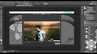 Photoshop CS6 - Speed Art - Web Interface Design - By The BCDesign