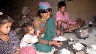 dharme brother's family cooking & having rice || village life || Rural Nepal @ruralnepall