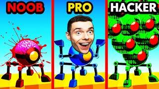 NOOB vs PRO vs HACKER ROLLY LEGS