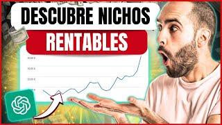  Descubre Nichos Altamente RENTABLES con ChatGPT  (para Monetizar con Adsense)