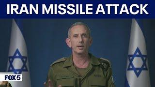 Israeli officials address missile attack by Iran