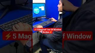 Window Button के 5 Magical Use #viral #computer #excel #exceltips #msword