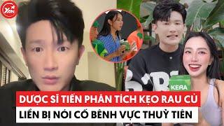 Dược Sĩ Tiến lên tiếng phân tích viên kẹo rau củ, liền bị nói cố bênh vực Thùy Tiên