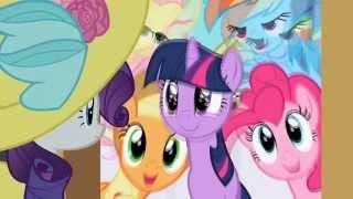 Twilight Sparkle, Rainbow Dash, Pinkie Pie, Fluttershy & Applejack - SURPRISE!