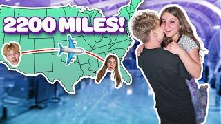 I TRAVELED 2,000 MILES TO SURPRISE MY GIRLFRIEND **Cute Reaction**️ ️| Piper Rockelle