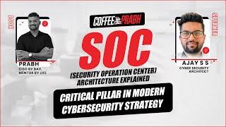 Building a Security Operations Center (SOC) From Scratch : SOC Architecture