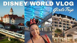 GIRLS TRIP TO DISNEY | CHECKING INTO THE RIVIERA, THE POLYNESIAN, & THE GRAND FLORIDIAN  | ROOM TOUR