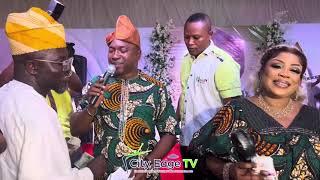 AYO FAITH BAND LIVE ON STAGE AT IYALAJE OODUA LATE BROTHER BURIAL CEREMONY