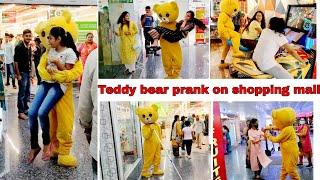 Teddy Bear Prank on Big Shopping Mall !! Teddy Bear  Fun Video || Prank India | #weteddy #viral