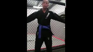 Ani Hilditch Doing a Review On Elite Sports BJJ GI