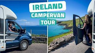 Ireland Campervan Tour: Drop-down Bed, Shower, Lots of Storage!