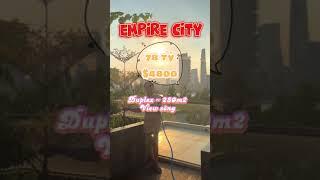 Căn hộ thông tầng Duplex tại toà Cove - Empire City #empirecity