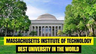 Massachusetts Institute of Technology. Welcome to MIT