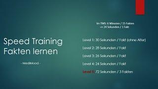 Level 5 - TMS Fakten lernen Speed Training