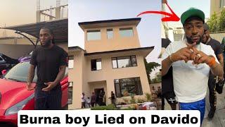 Burna boy Lied Over Davido House in Banana Island Dealers Expose him and Davido Paid in Full