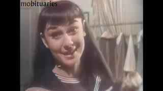 Audrey Hepburn Rare Audition Gigi colorized