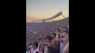 83,000 River Plate fans at their newly remodelled Monumental de Nuñes stadium 