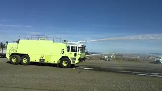 ARFF Fire Truck OshKosh T3000 Dual Water Cannons, Foam FOR SALE $79,995