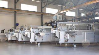 Factory testing of Ipeka Loafmaster GRP pita bread packaging machines