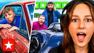 Freya Reacts to SIDEMEN MOST EXPENSIVE CAR CHALLENGE