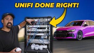 Ubiquiti Unifi for everything in a large automotive tuning house | Part 1