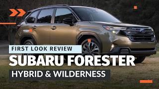 2025 Subaru Forester Hybrid & 2026 Forester Wilderness – Specs, Features & Pricing