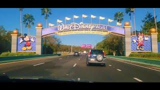 Driving to Walt Disney World|I-4 West/Buena Vista Drive Orlando Florida|Orlando Driving Tour