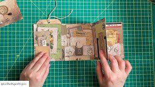 NEW ONE PAGE WONDER FOLIO | TUTORIAL | TIM HOLTZ INSPIRED | USE ONE 12X12 PAPER #papercrafts #diy