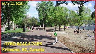 GYRO BEACH in KELOWNA, BC, Canada, Thursday, May 11, 2023, 5:56pm