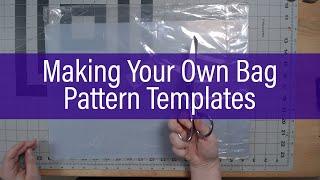 How to Make Your Own Pattern Templates