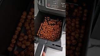 Ninja Airfryer Crispy Chickpeas. Cook @ 180° for 15 minutes. Enjoy.