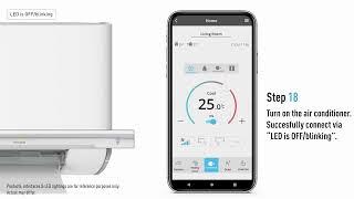 EN – Panasonic Comfort Cloud App - Set-up for Domestic air-to-air heat pump with built-in WiFi