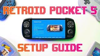 Retroid Pocket 5 Setup Guide. My Favorite $200 Retro Gaming Handheld!