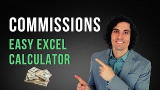 How to calculate sales commissions using Excel Formula