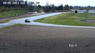 Toyota Yaris GR big crash on track day