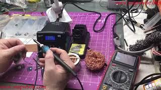 Harbor Freight SCHNEIDER 80 watt soldering station Overview/Review