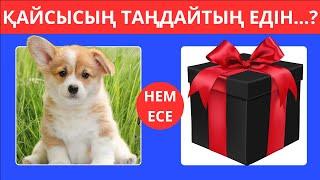 ҚАЙСЫСЫҢ ТАҢДАЙТЫҢ ЕДІҢ...? СЮРПРИЗДІ ҚОРАП БІЛІМ QUIZ 2024